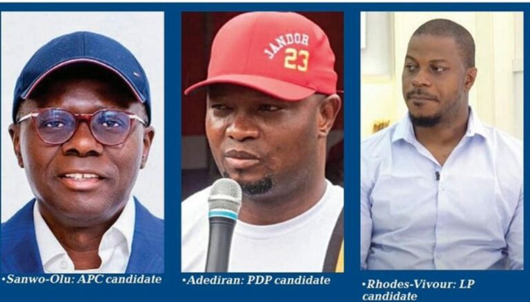 Lagos State Governorship election result 2023