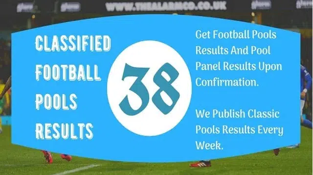 Week 38 Pool Result