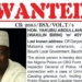 Wanted National Assembly Lawmaker