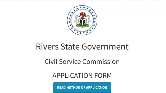 Rivers State Civil Service Recruitment 2023