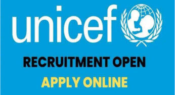 Apply For Massive UNICEF Recruitment 2024 For O’Level, OND, HND, BSc Holders