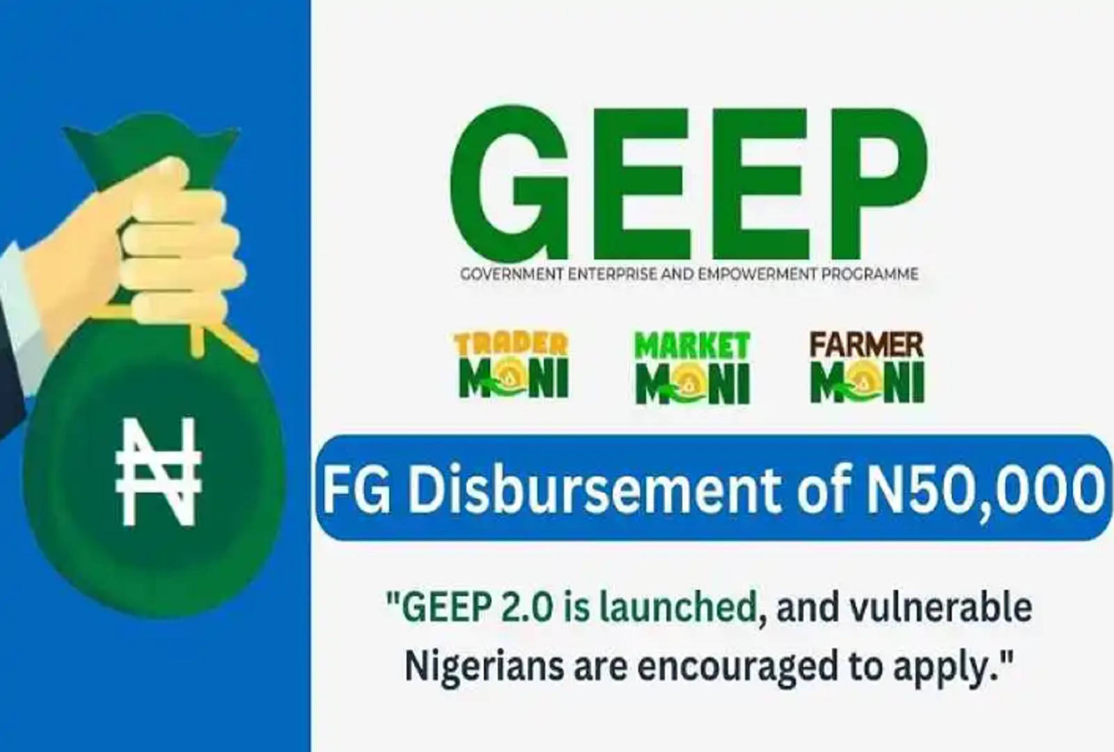 GEEP 2.0 Beneficiaries