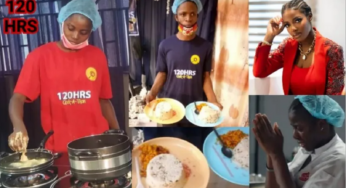 Damilola Adeparusi Biography, Chef Damilola Attempting To Beat Hilda Baci