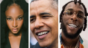 Ayra Starr, Burna Boy Feature In Obama’s Annual Summer Playlist