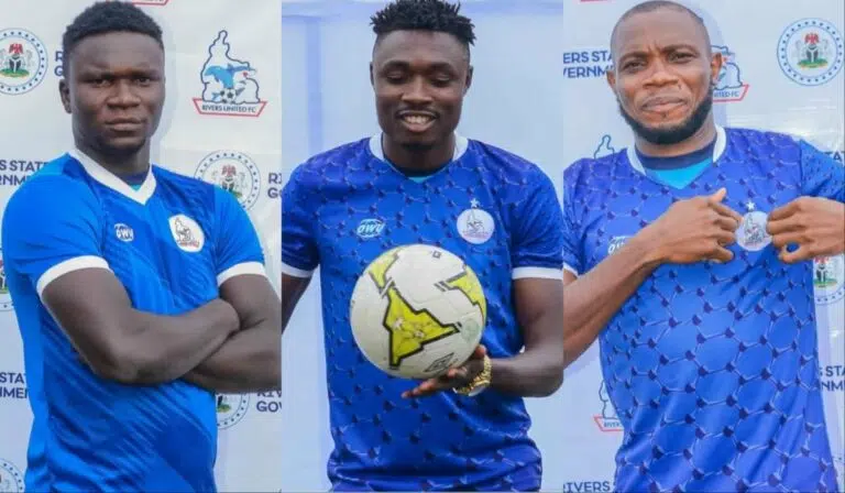 Rivers United Announces Five New Players for Upcoming Football Season