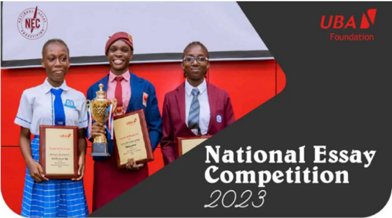 UBA Foundation National Essay Competition 2023