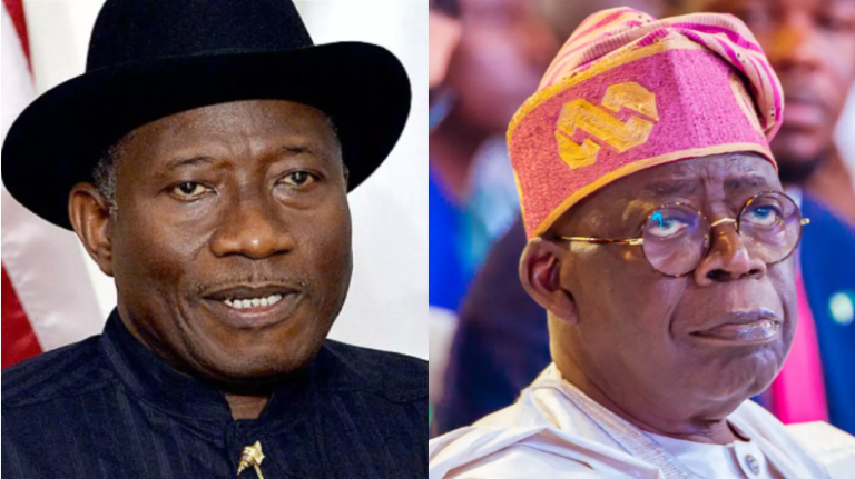 Jonathan’s meeting with Tinubu in Aso Rock