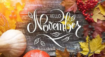 Happy New Month of November Messages 2024, Wishes, Prayers, Quotes