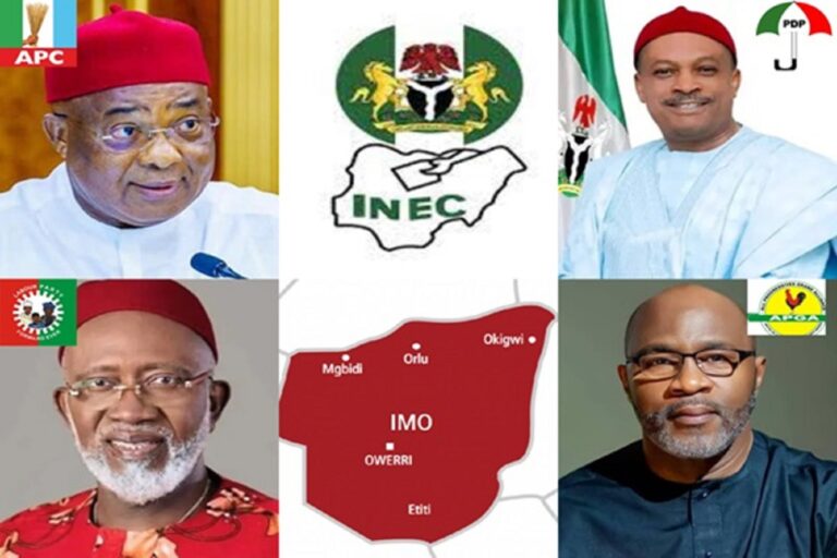 Imo Governorship First Election Result