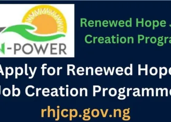 Renewed Hope Job Creation Programme