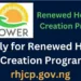 Renewed Hope Job Creation Programme