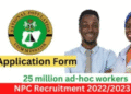 Birth Registration Adhoc Staff