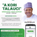 A Kori Talauci Operational Grant for Kaduna State MSMEs