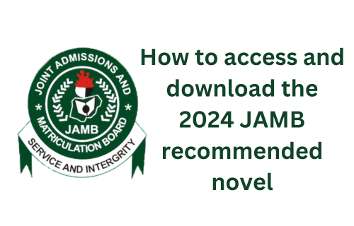 JAMB Recommended Novel 2024