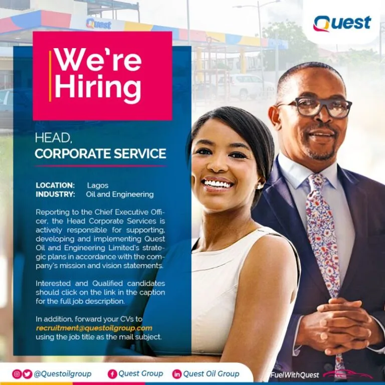 Quest Oil Recruitment