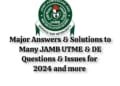 2024 JAMB UTME