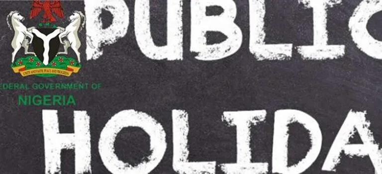 Tuesday Public Holiday