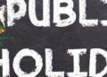 Monday To Friday Public Holiday