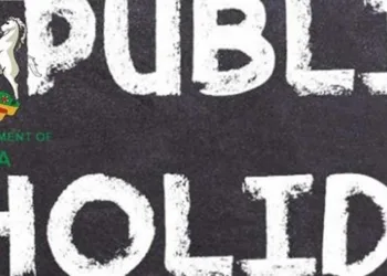 Friday Public Holiday