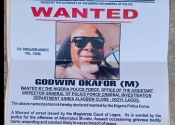 Godwin Onyebuchi Okafor Wanted