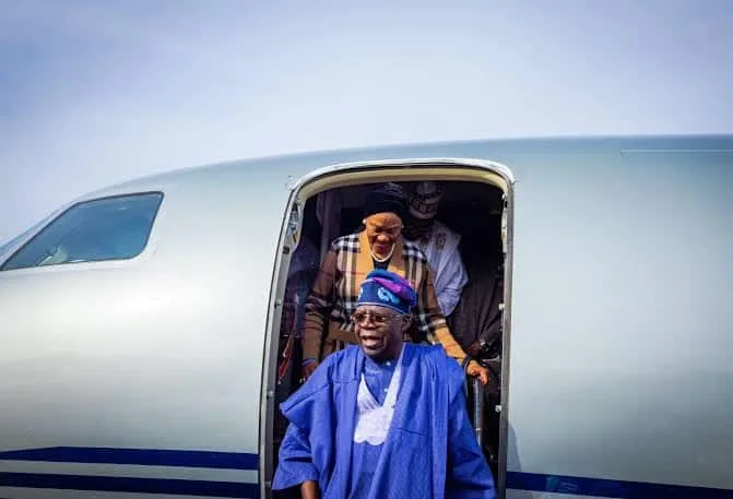 Tinubu whereabouts