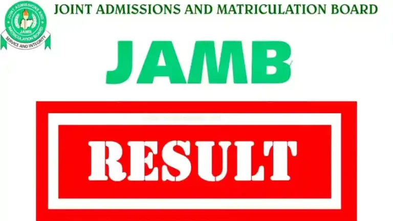 Jamb Result Checking Portal