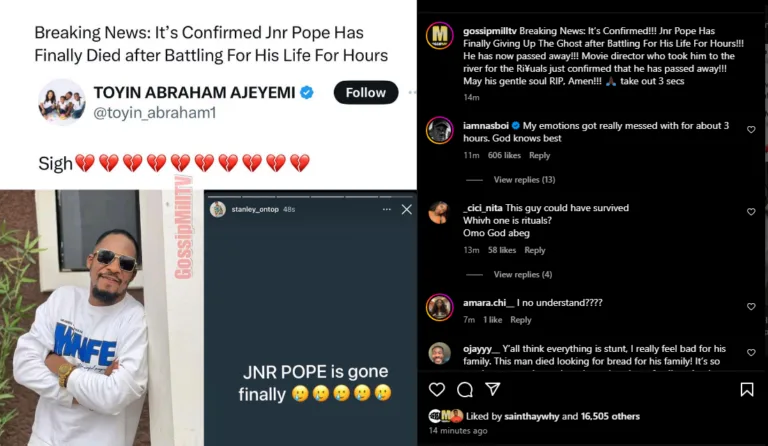 Actor Jnr Pope