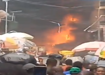 Lagos Island Market Under Fire