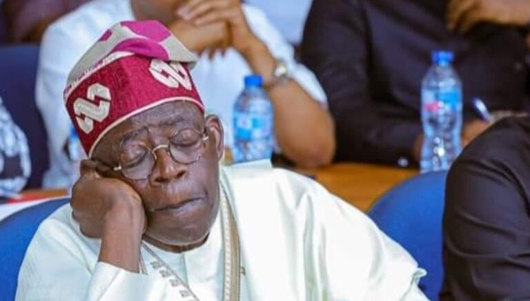 Watch Moment President Tinubu Fell During Democracy Day (VIDEO)