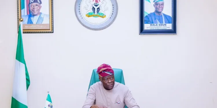 Finance Minister Wale Edun