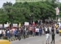 #EndBadGovernmentInNigeria protests.