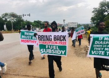 #EndBadGovernance Protest