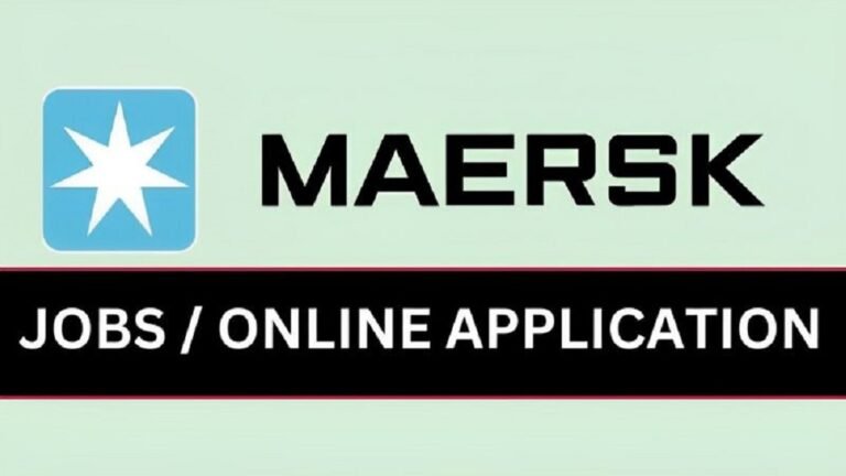 Maersk Recruitment 2024