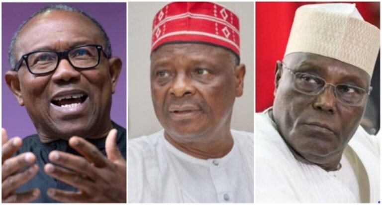 Atiku, Obi, Kwankwaso,