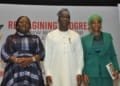 Photo caption: Chief Executive Officer, Sterling One Foundation, Peju Ibekwe; Representative of the Lagos State Governor/Deputy Governor, Mr Kadri Obafemi Hamzat and Korede Demola-Adeniyi, ED-South The Alternative Bank during the Africa Social Impact Summit held at the Eko Hotel, Lagos recently.