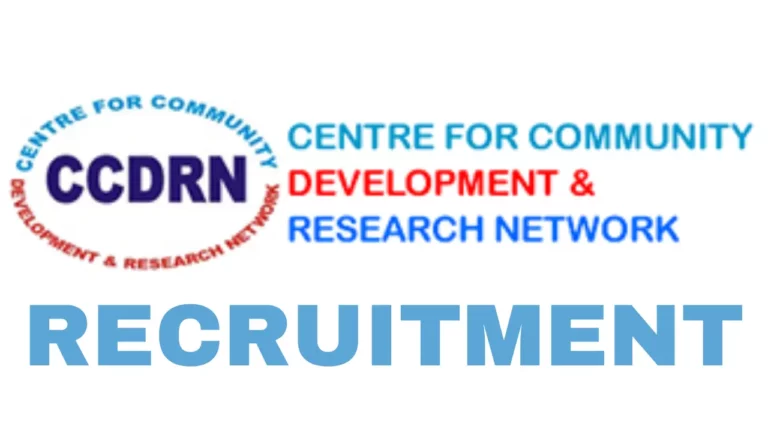 CCDRN recruitment 2024