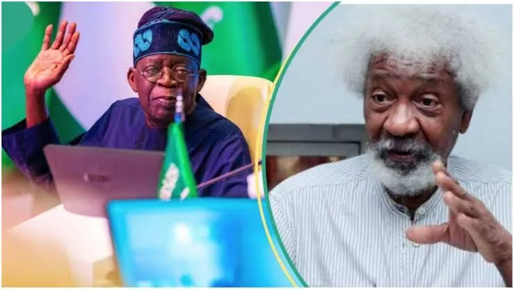 Soyinka Slams Tinubu For Ignoring Police Brutality Against Protesters In Speech