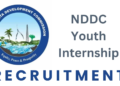 NDDC Youth Internship Recruitment