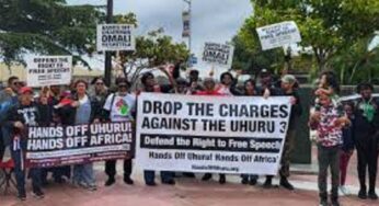 Uhuru 3 Receives Outpouring of Support To Fight DOJ Charges in First Amendment Case