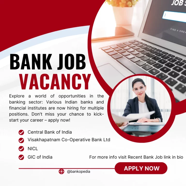 Bank Vacancies