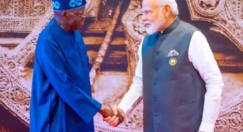 BREAKING: President Tinubu Confers GCON On Visiting Indian PM, Narendra Modi