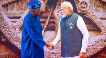 President Tinubu Invites Indian Prime Minister To Nigeria