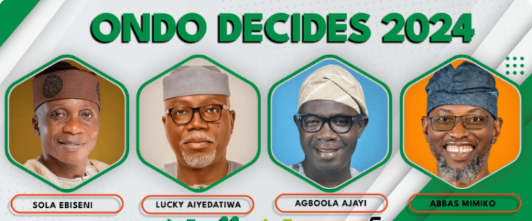 Ondo Election Results On IReV Portal