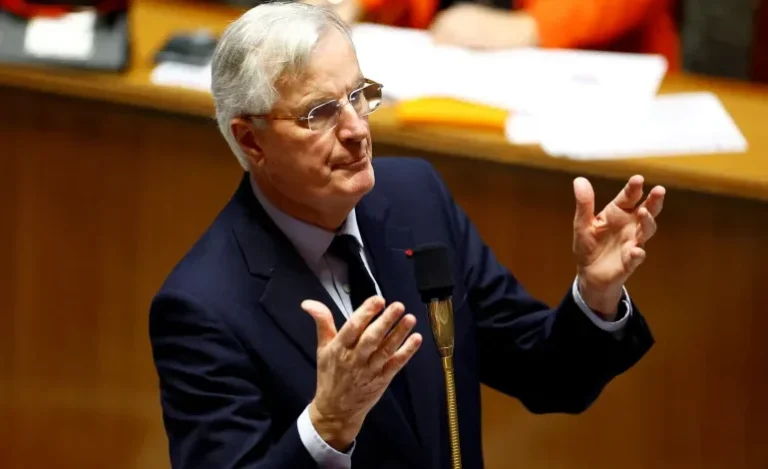 French Prime Minister Michel Barnier