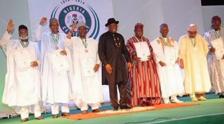 Gowon, OBJ, IBB, GEJ, Buhari