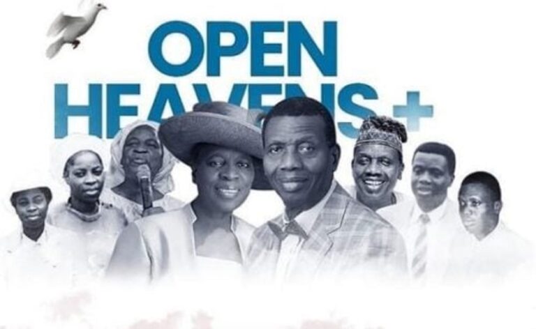 Open Heaven 4 December 2024 RCCG Daily Devotional