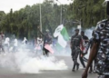 #FreeNnamdiKanuNow Protesters