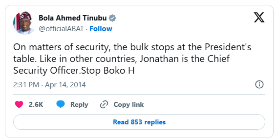 Tinubu