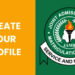 How to Create 2025 JAMB Profile