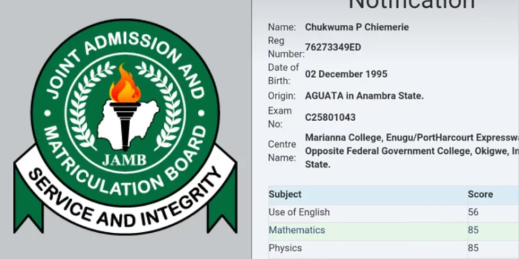 2026 UTME Results for April 20 Candidates